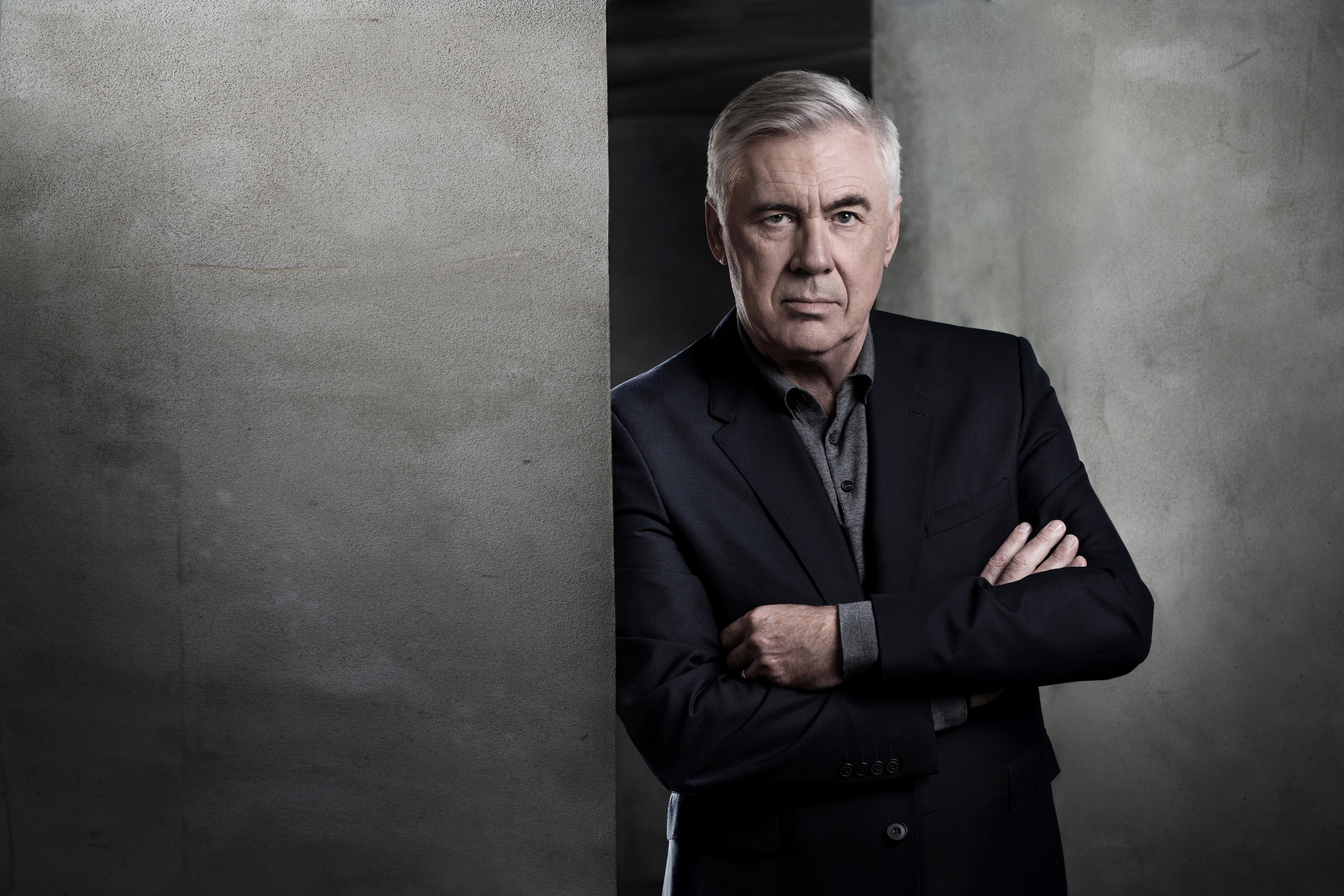 Retrato de Carlo Ancelotti