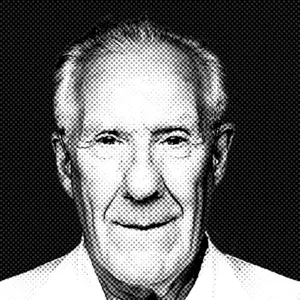Retrato de Alain Badiou