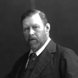 Retrato de Bram Stoker