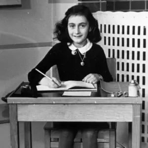 Retrato de  Ana Frank