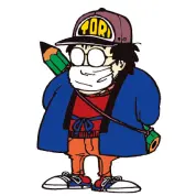 Retrato de  Akira Toriyama