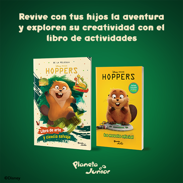 Banner Libros de la película Hoppers Disney