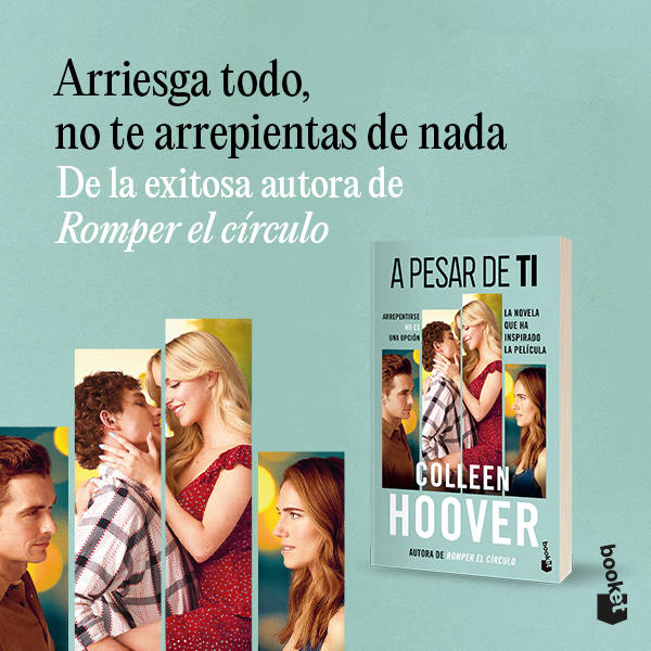 Banner Libro A pesar de ti tie-in (MX)