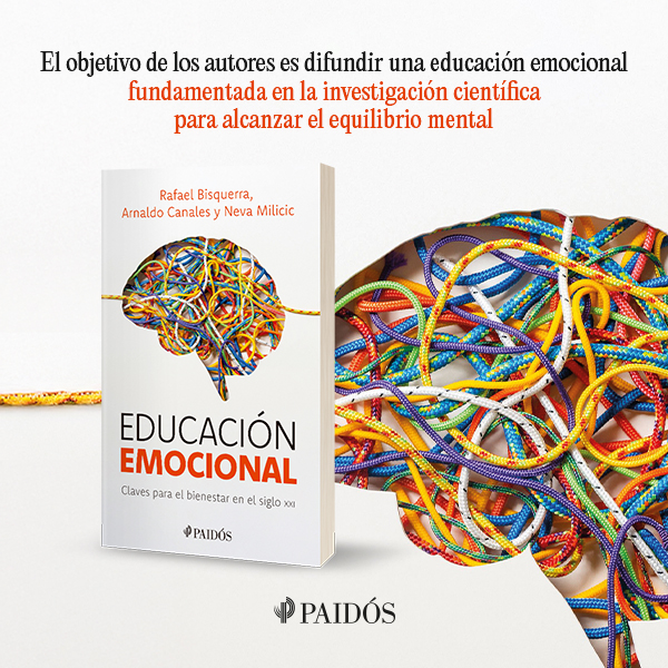 Banner Banner promocional del libro Educación emocional de Rafael Bisquerra
