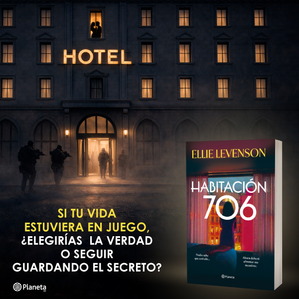 Banner Ellie Levenson Libro Habitación 706