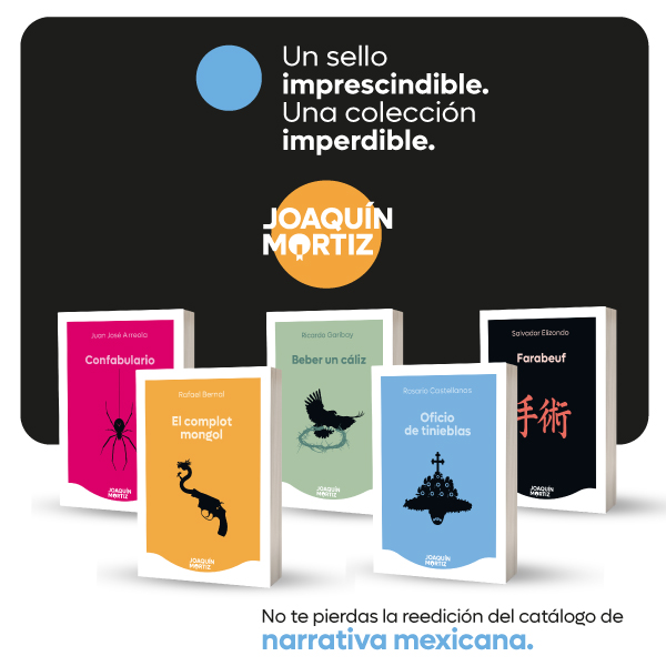 Banner Colección Joaquín Mortiz Editoriales