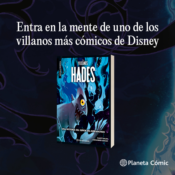 Banner Libro Hades. Villanos (MX)