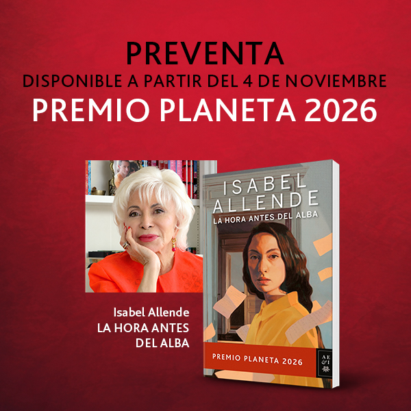 Banner Banner promocional Preventa La hora antes del alba de Isabel Allende rústica
