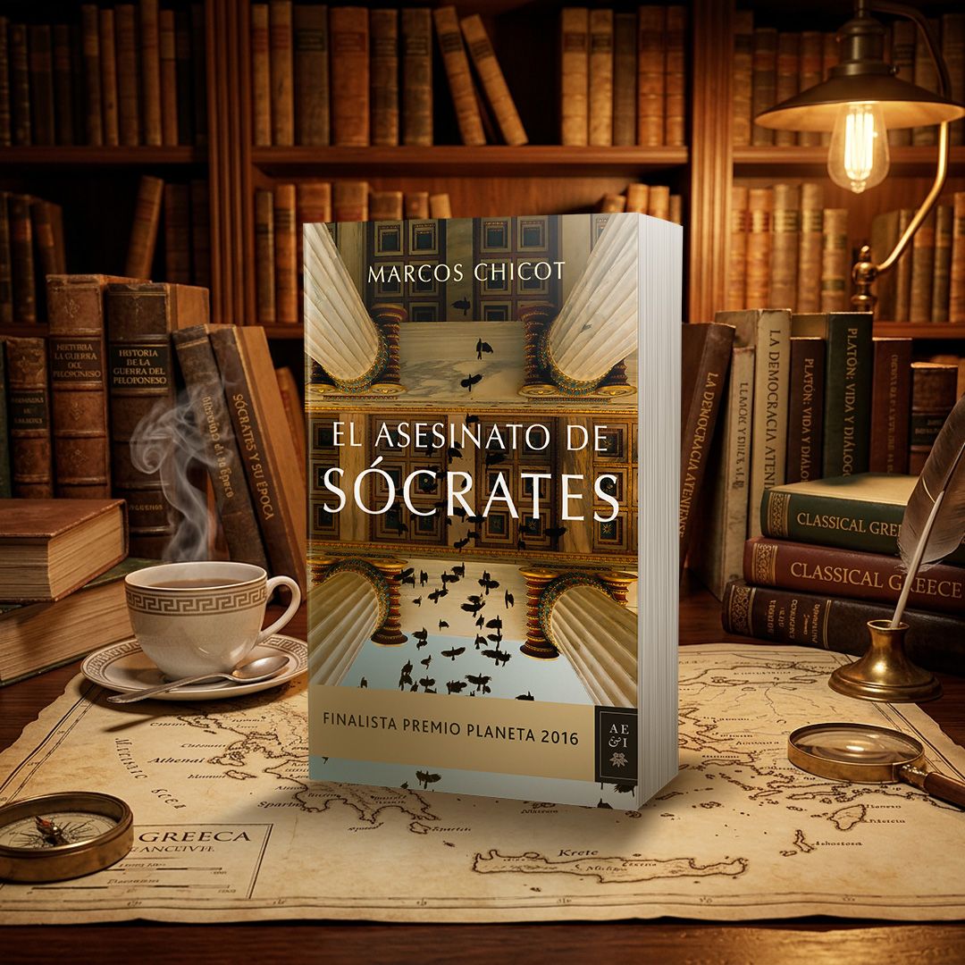 Portada El asesinato de Sócrates 4