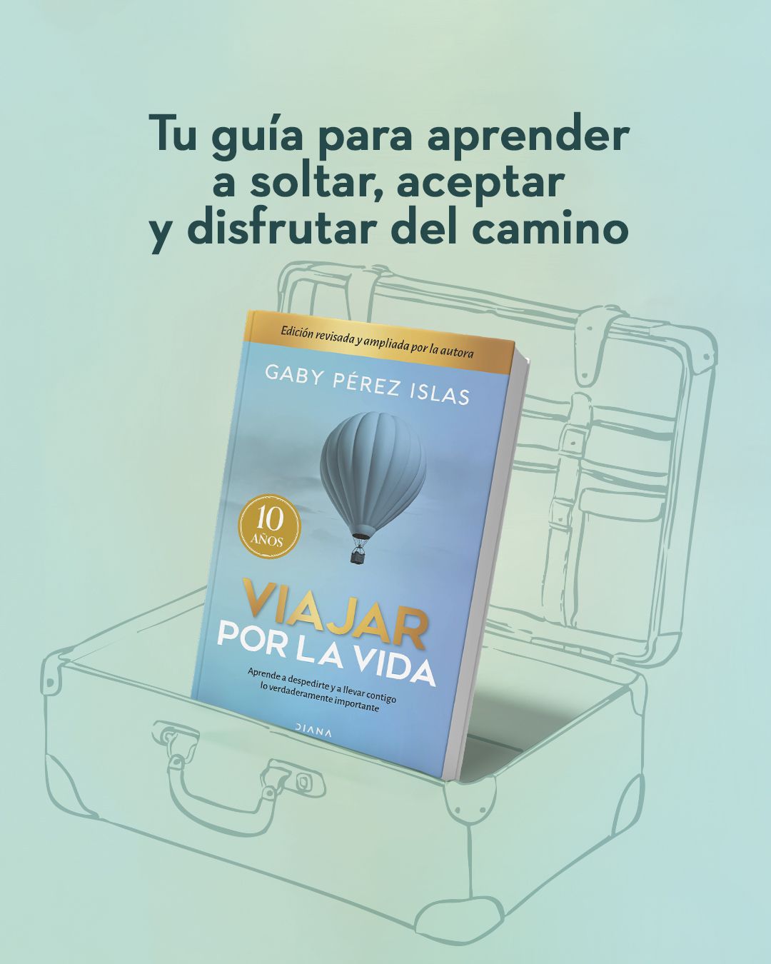Portada Viajar por la vida. 10 Aniversario 0