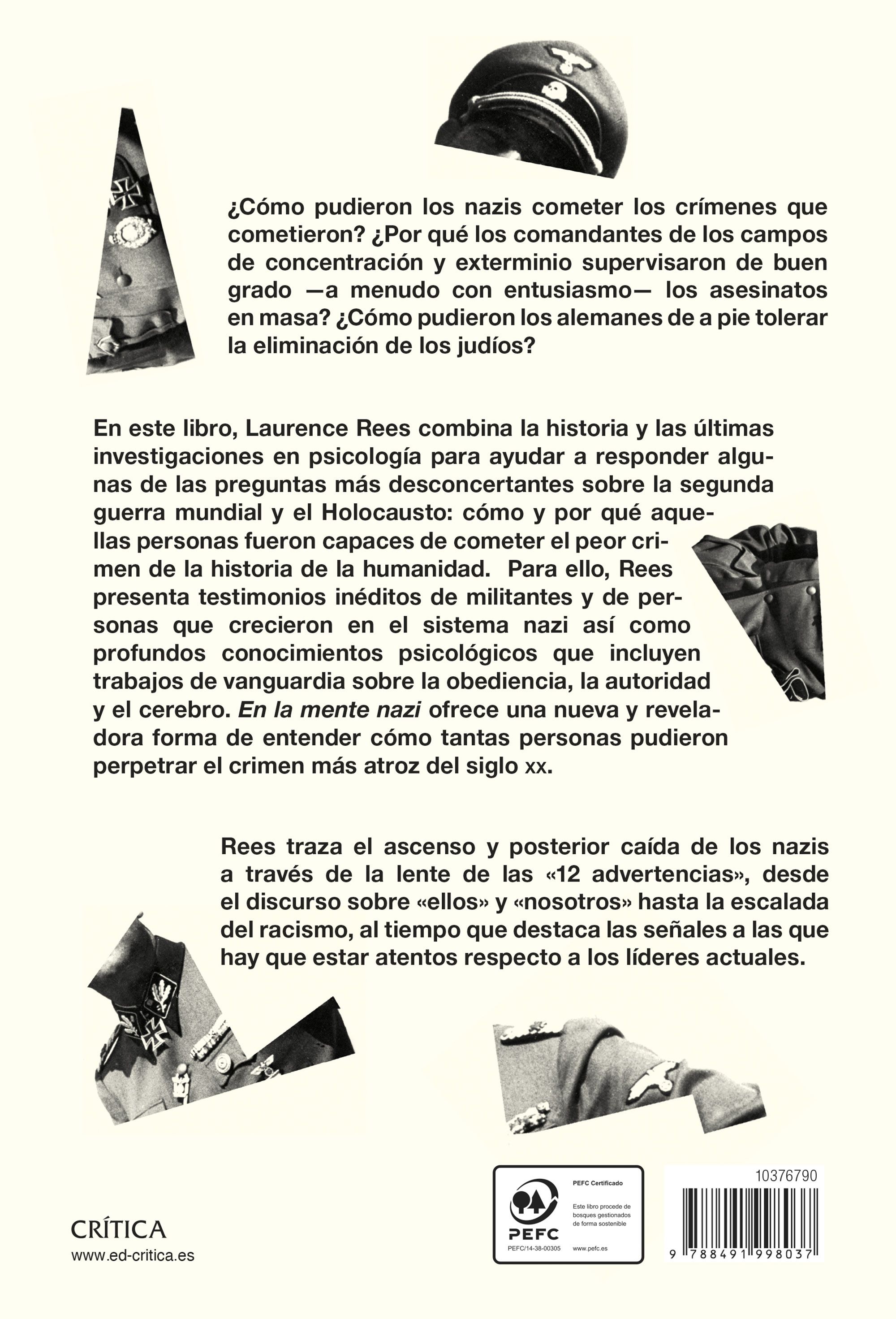 Miniatura contraportada En la mente nazi