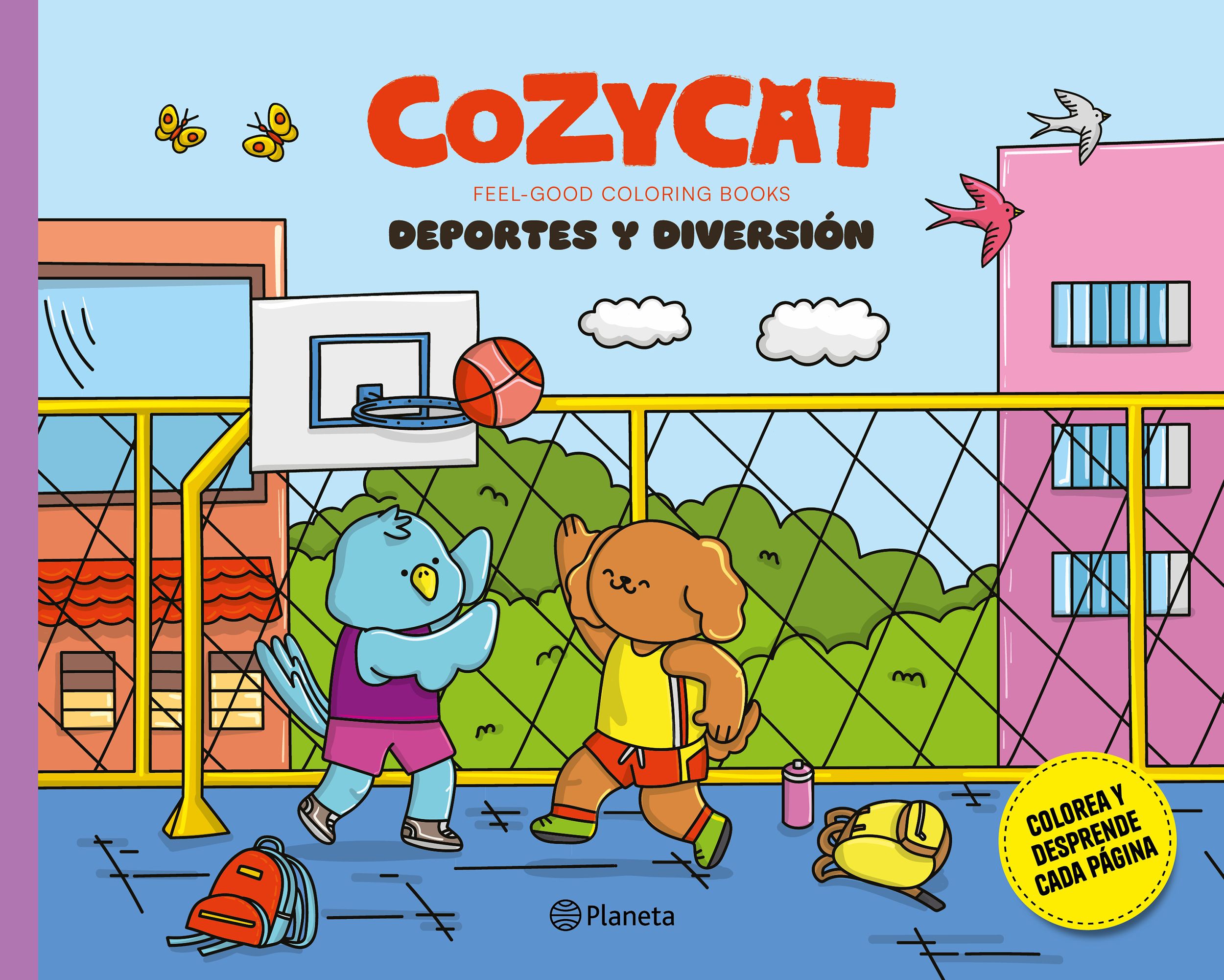 Portada Cozy Cat 10. Deportes y diversión