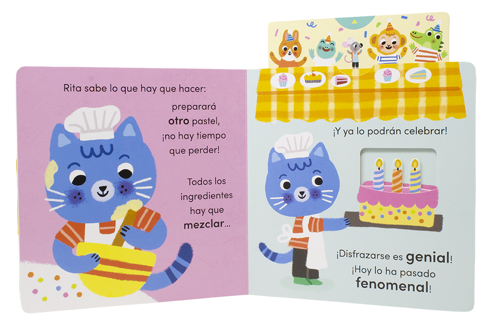 Portada Gatita Rita. ¡Soy pastelera! 1