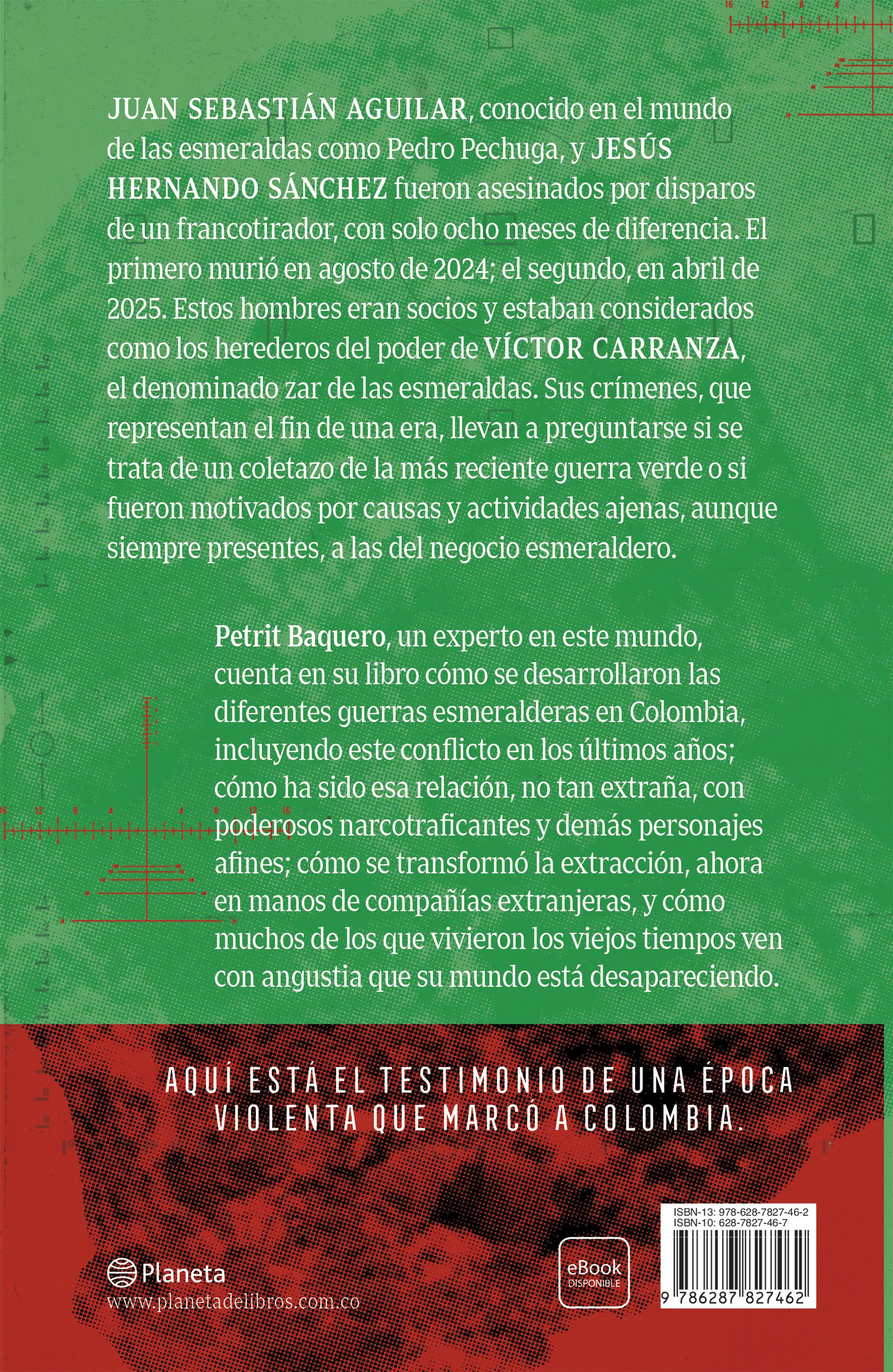 Miniatura contraportada Las guerras esmeralderas en Colombia