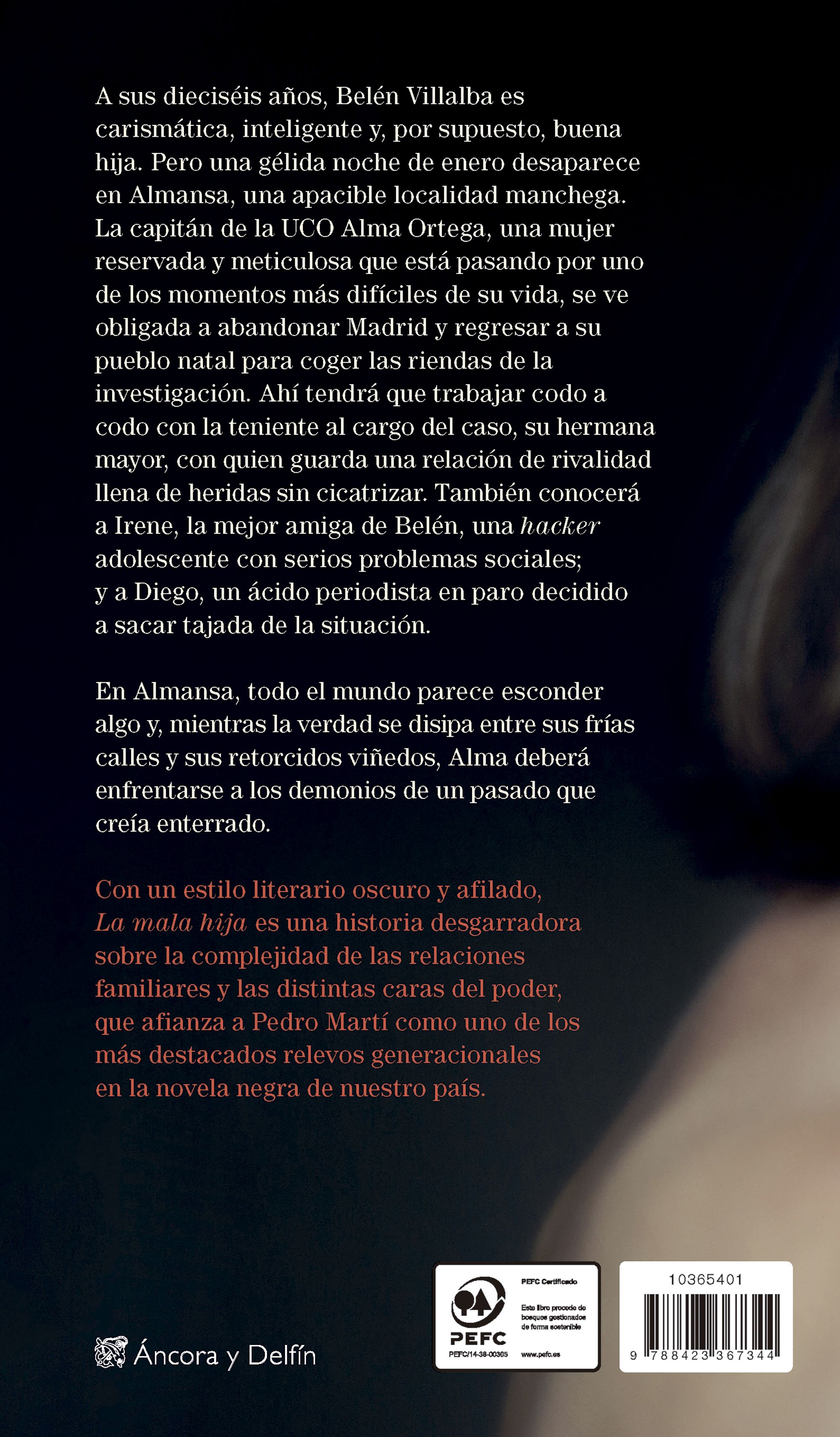 Miniatura contraportada La mala hija