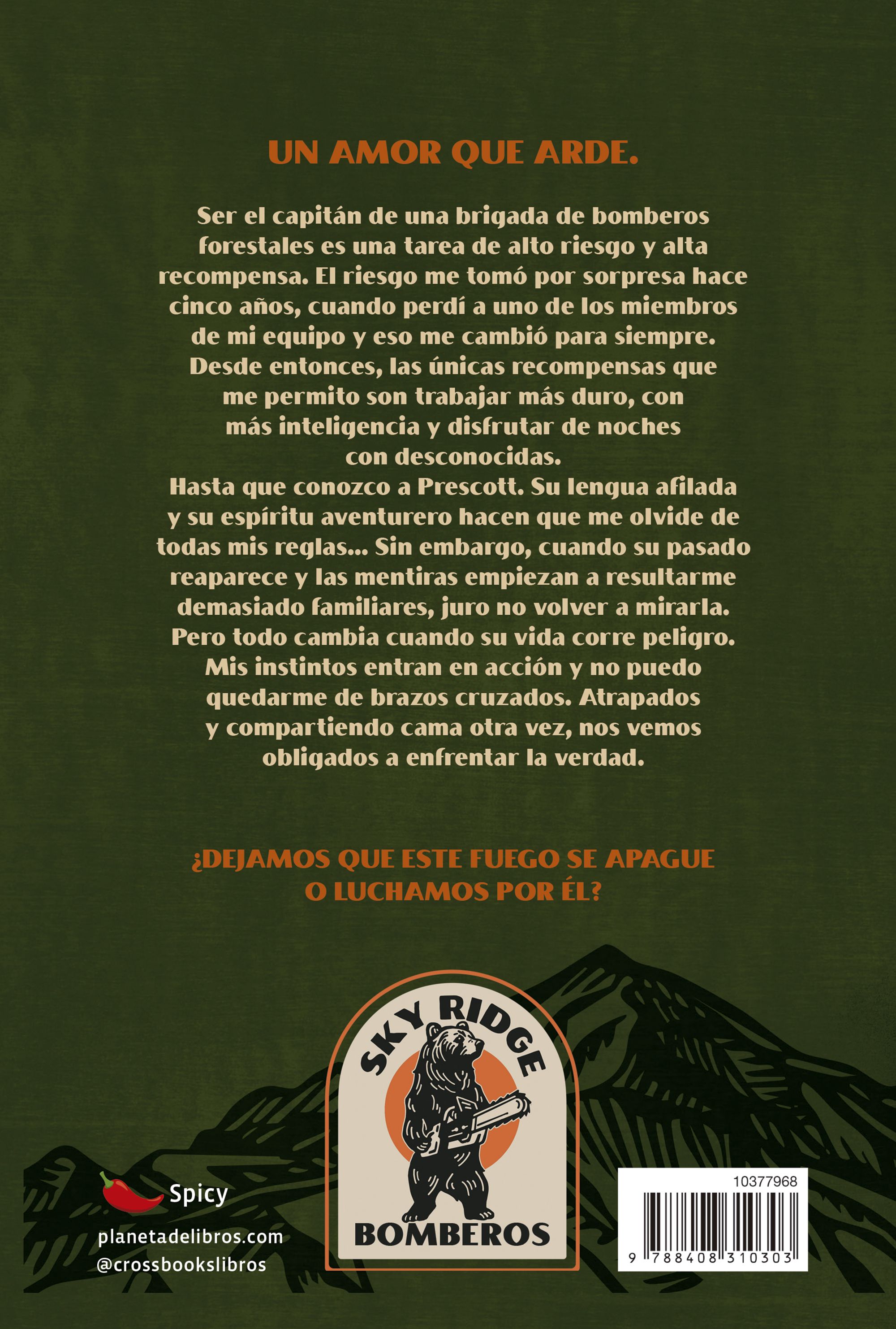 Miniatura contraportada Fuego