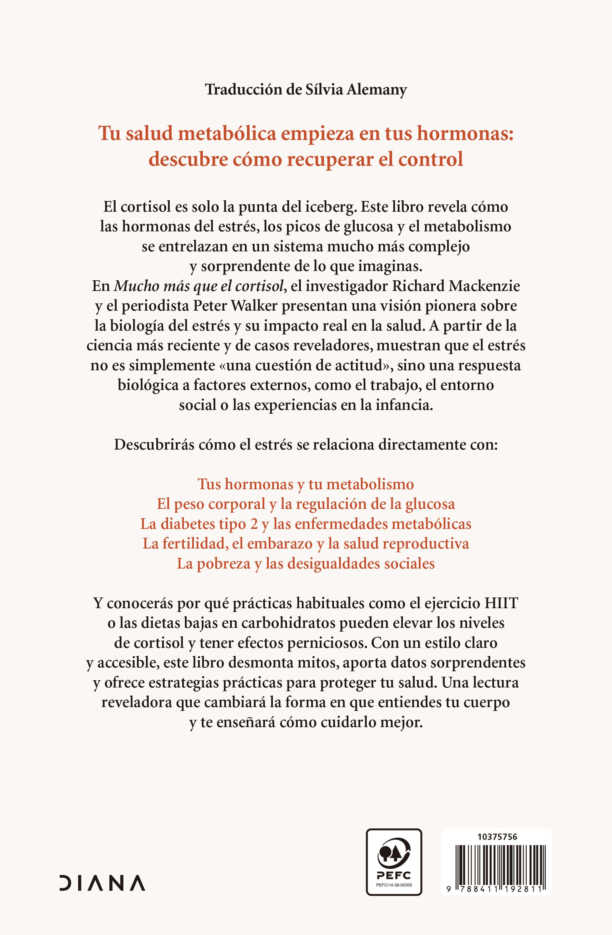 Miniatura contraportada Mucho más que el cortisol