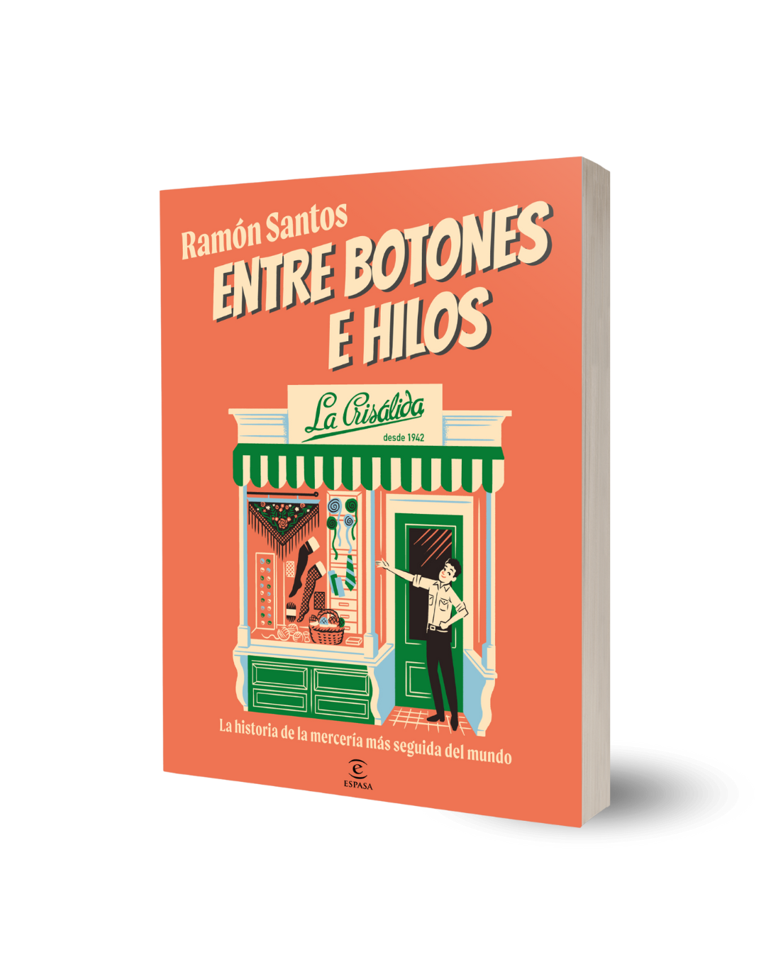 Miniatura portada 3d Entre botones e hilos. La Crisálida