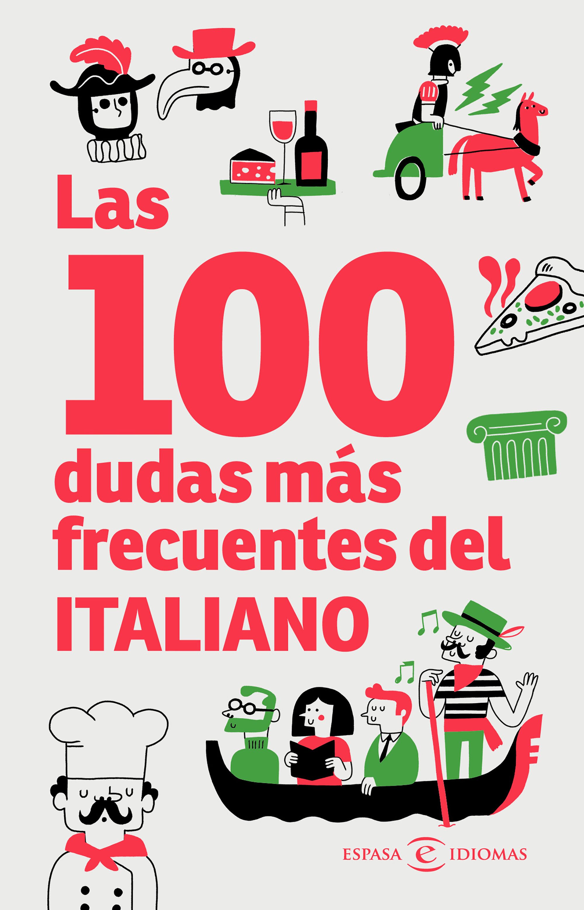 Portada Las 100 dudas más frecuentes del italiano
