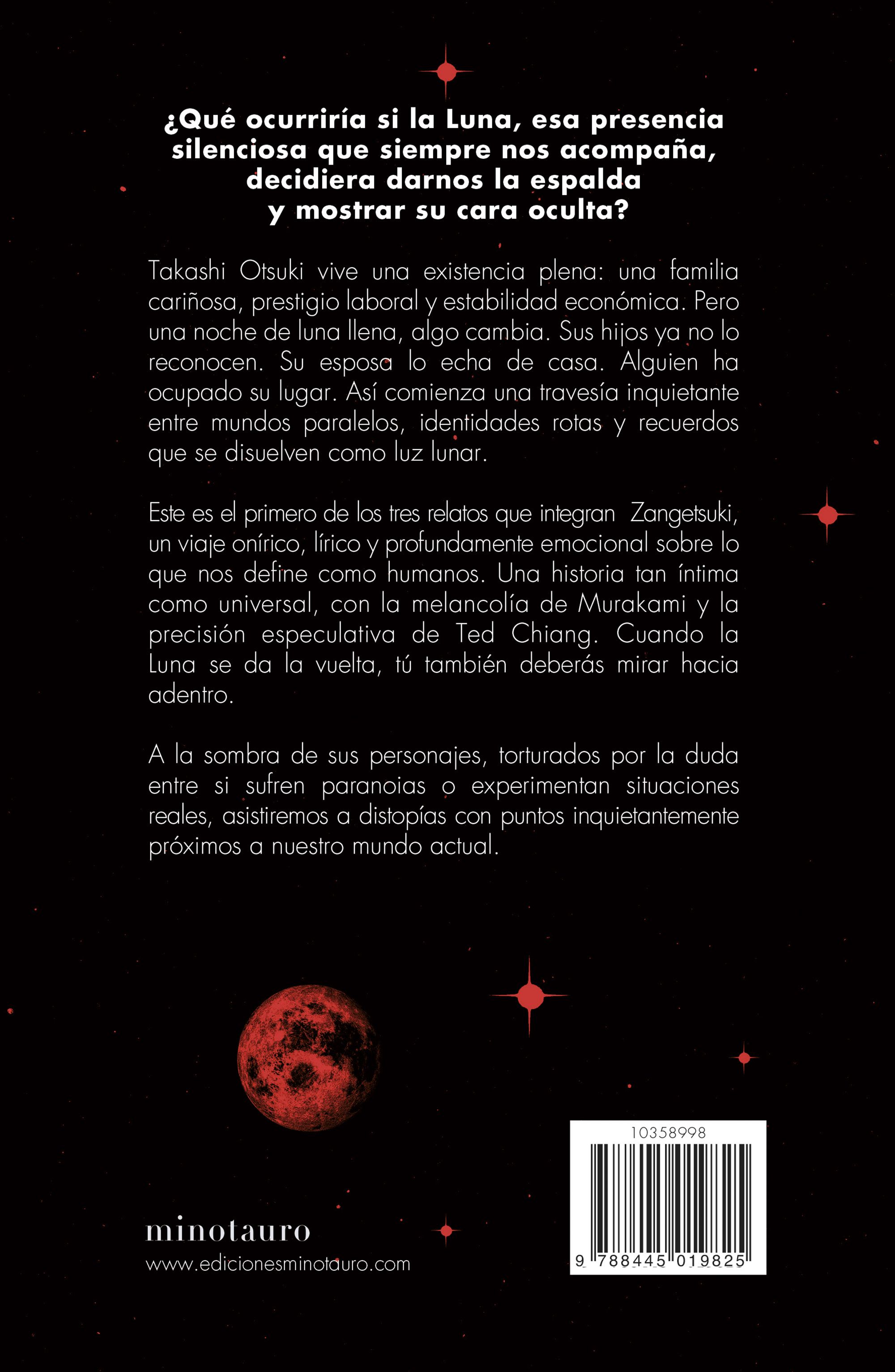 Miniatura contraportada Zangetsuki. Crónicas de la luna
