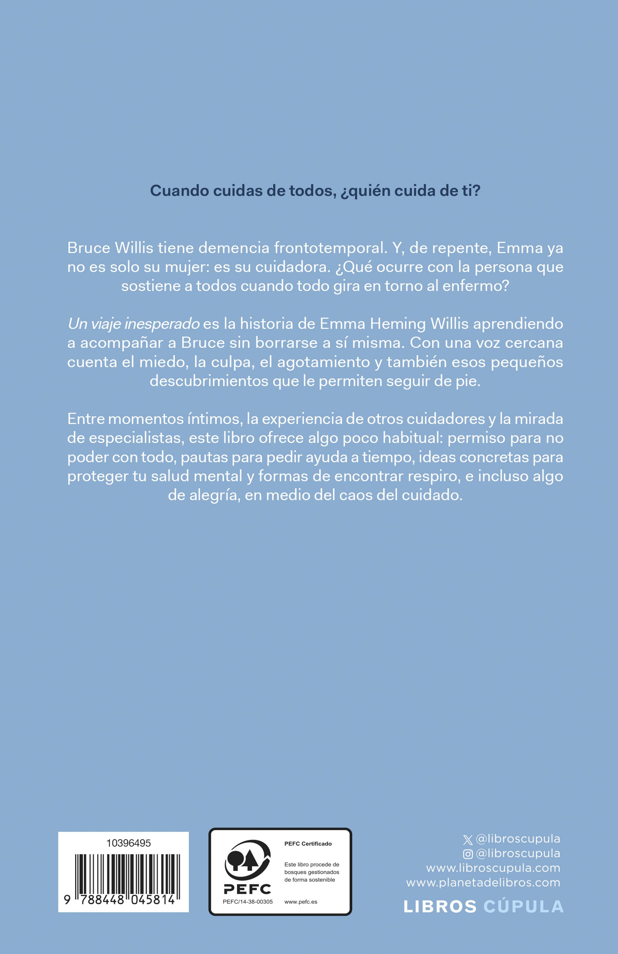 Miniatura contraportada Un viaje inesperado