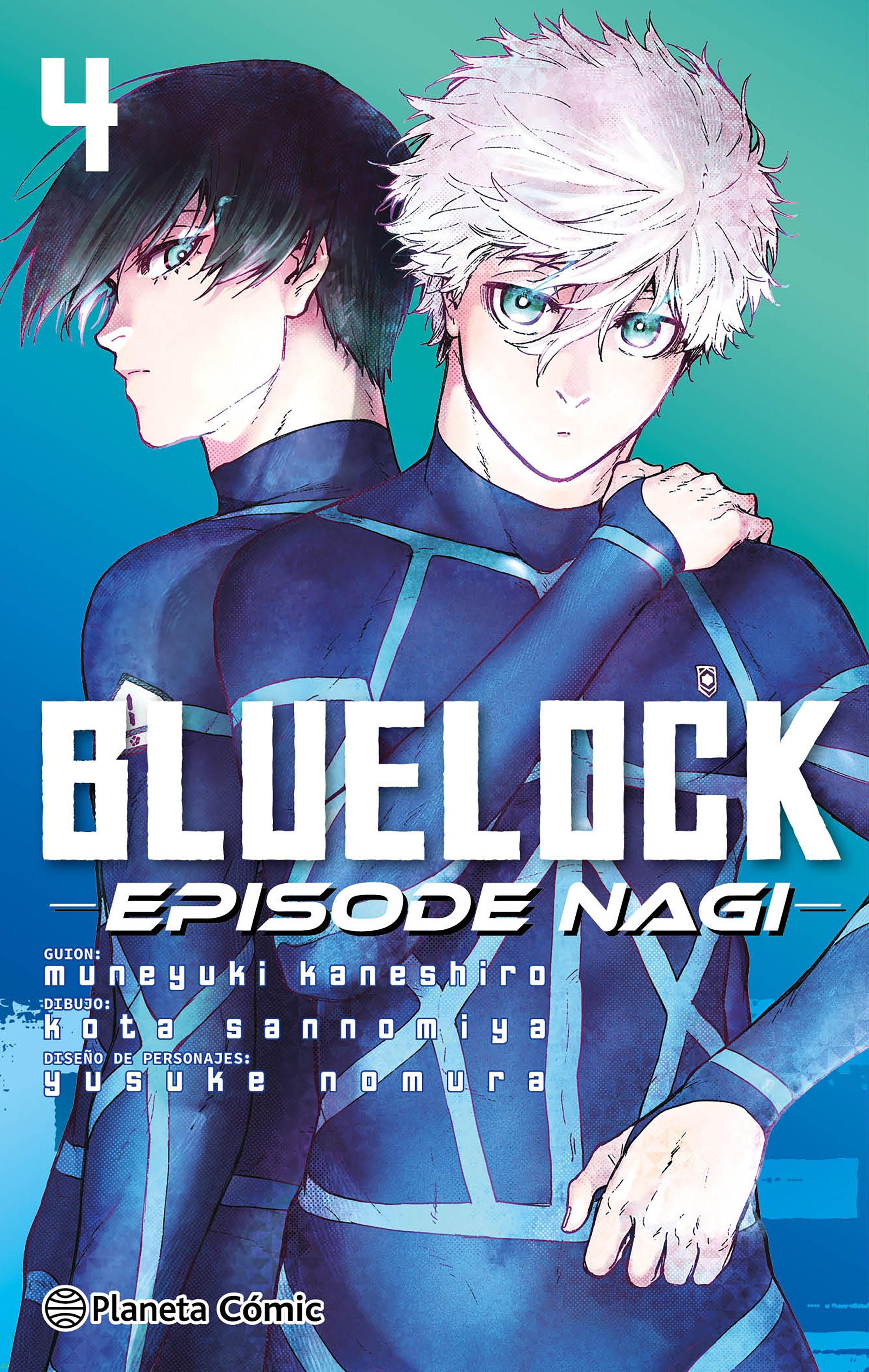 Portada Blue Lock Episode Nagi nº 04