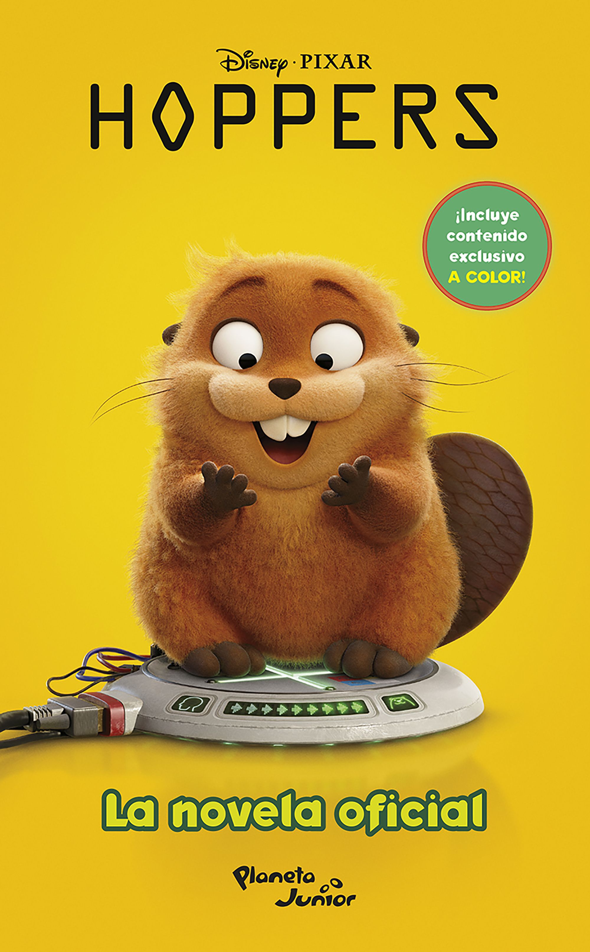 Portada Hoppers. La novela