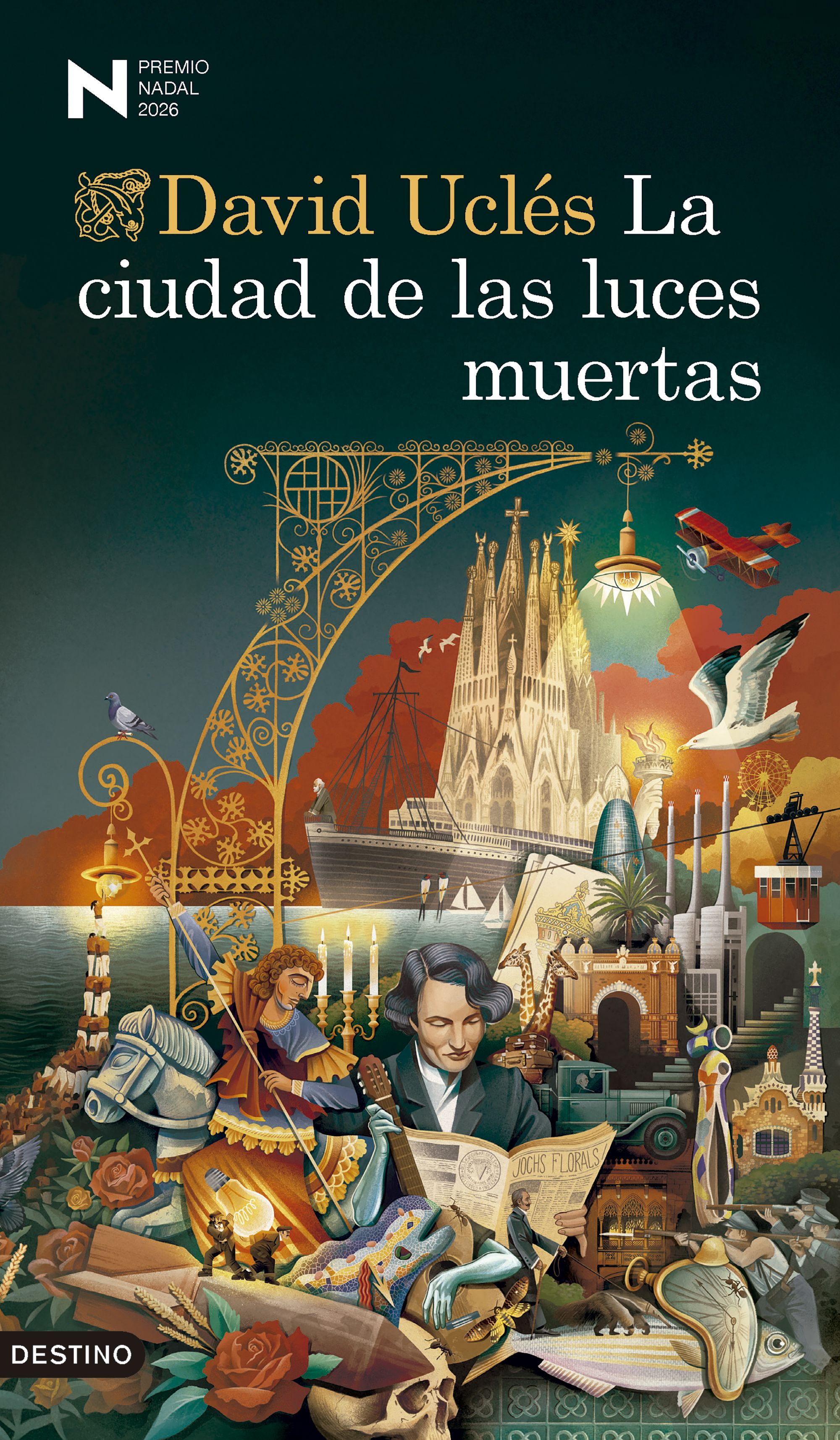 Portada La ciudad de las luces muertas