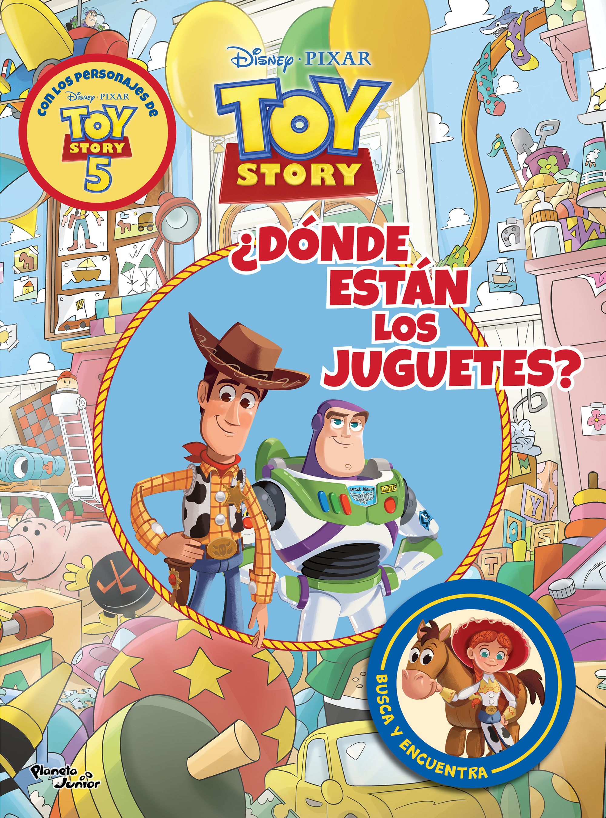 Portada Toy Story. ¿Dónde están los juguetes?