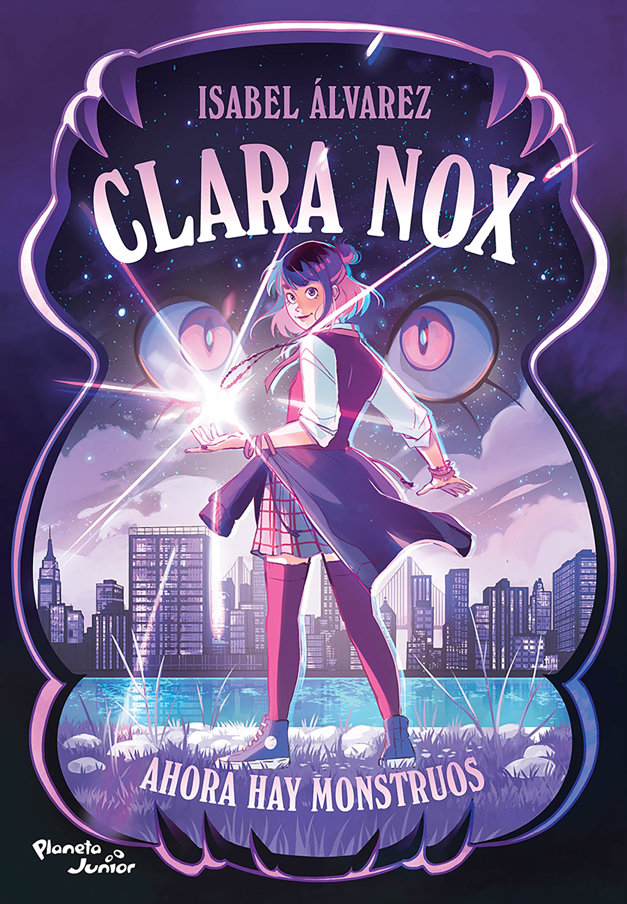 Portada Clara Nox 1. Ahora hay monstruos
