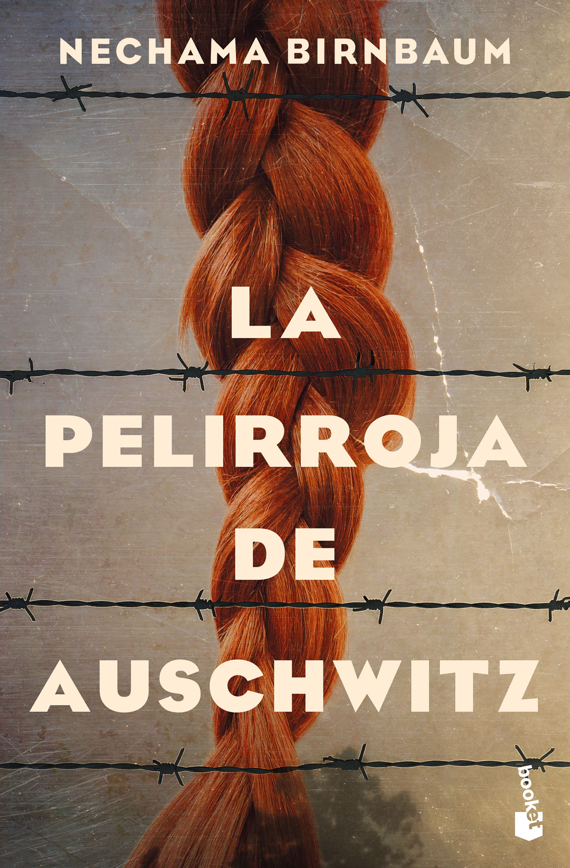 Portada La pelirroja de Auschwitz