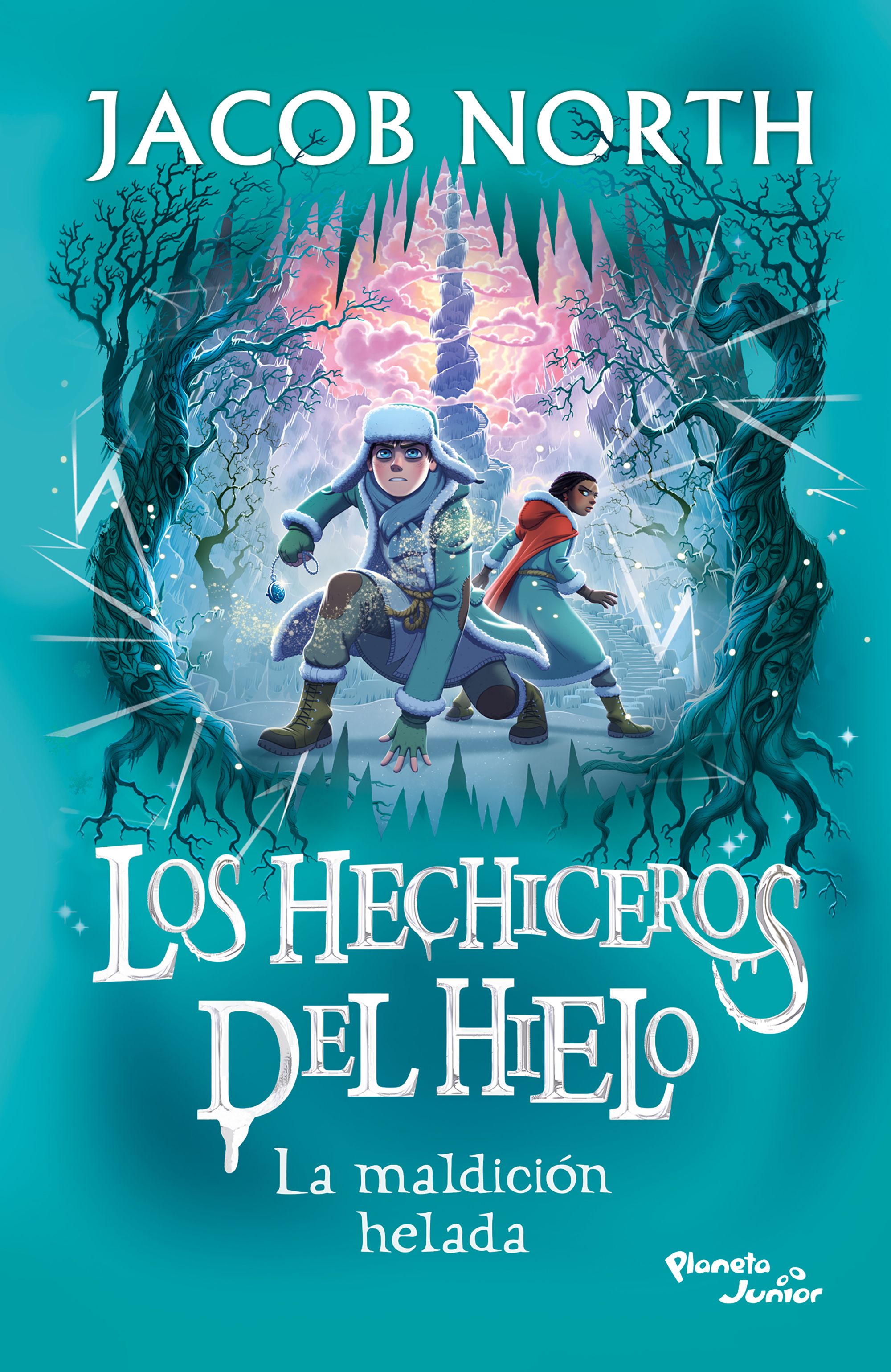 Portada Los hechiceros del hielo 2. La maldición helada