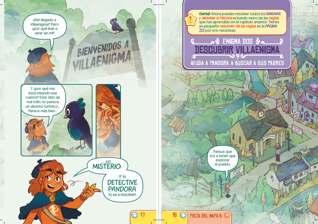 Portada Villaenigma. Resuelve el misterio 1. El pueblo secreto 0