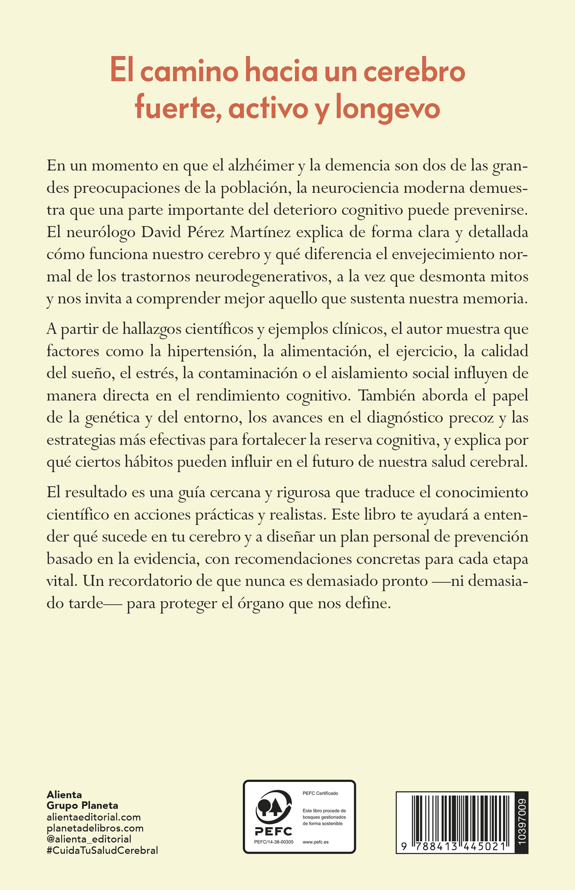 Miniatura contraportada Cuida tu salud cerebral