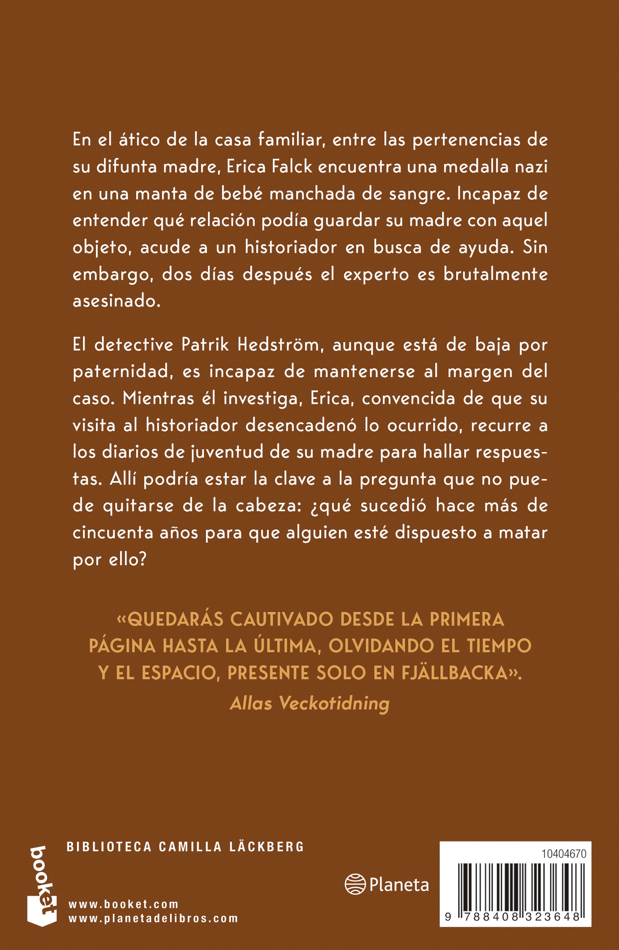 Miniatura contraportada Las huellas imborrables (Los crímenes de Fjällbacka)