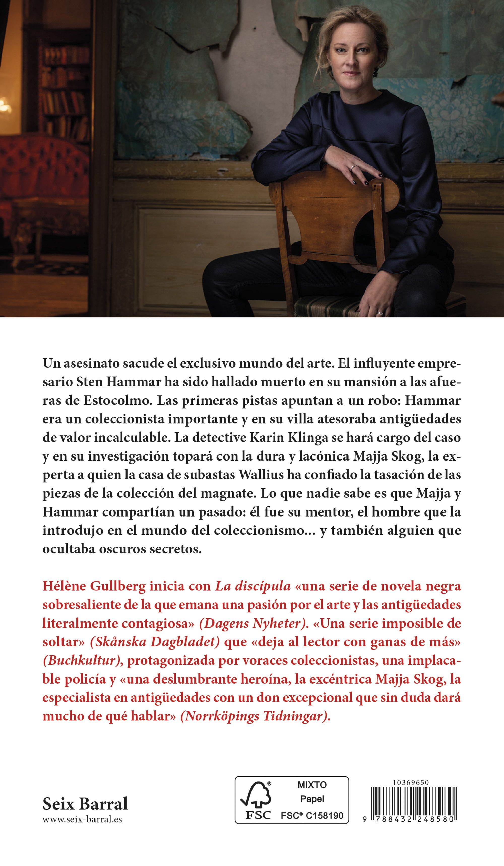 Miniatura contraportada La discípula