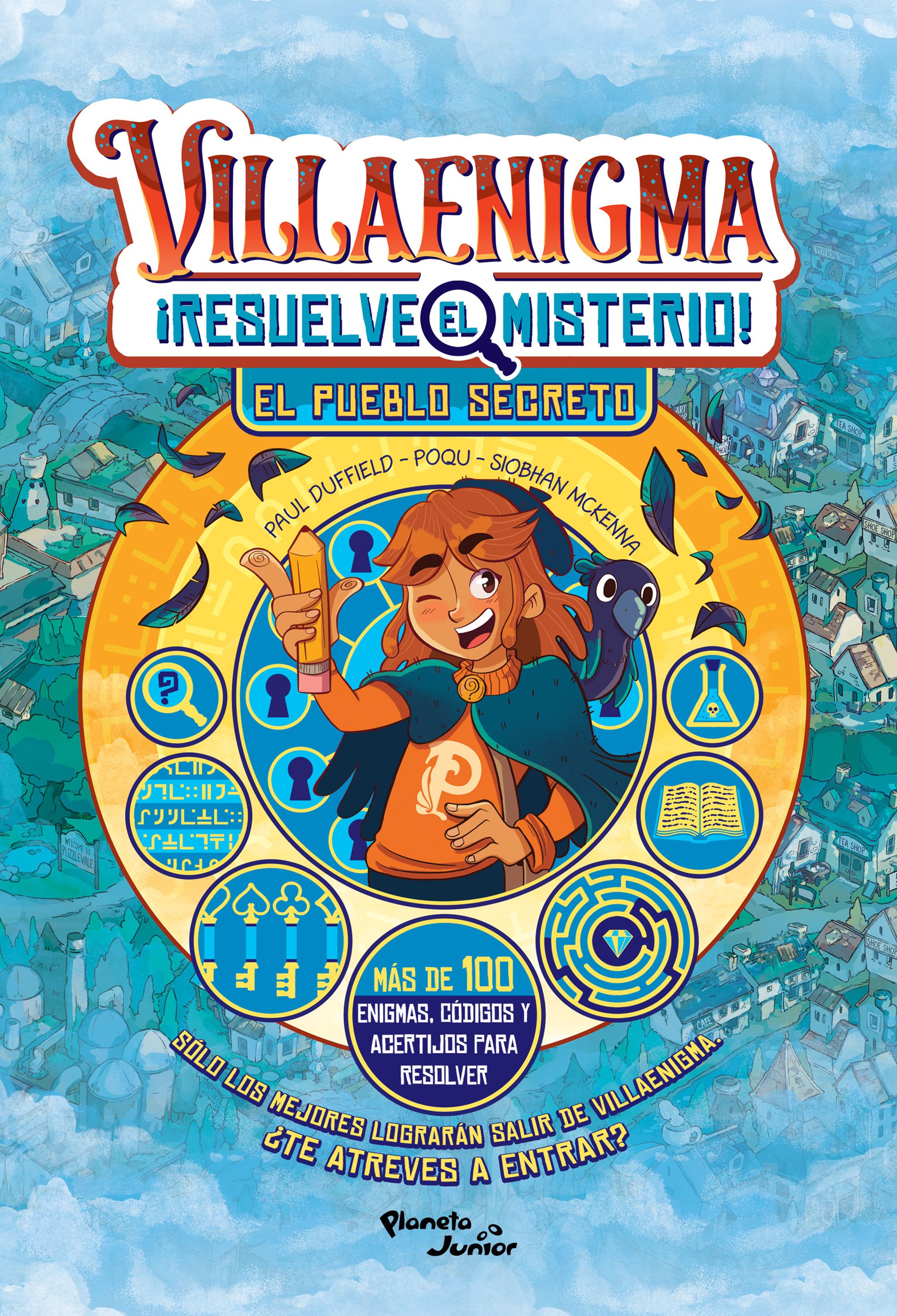 Portada Villaenigma. Resuelve el misterio 1. El pueblo secreto