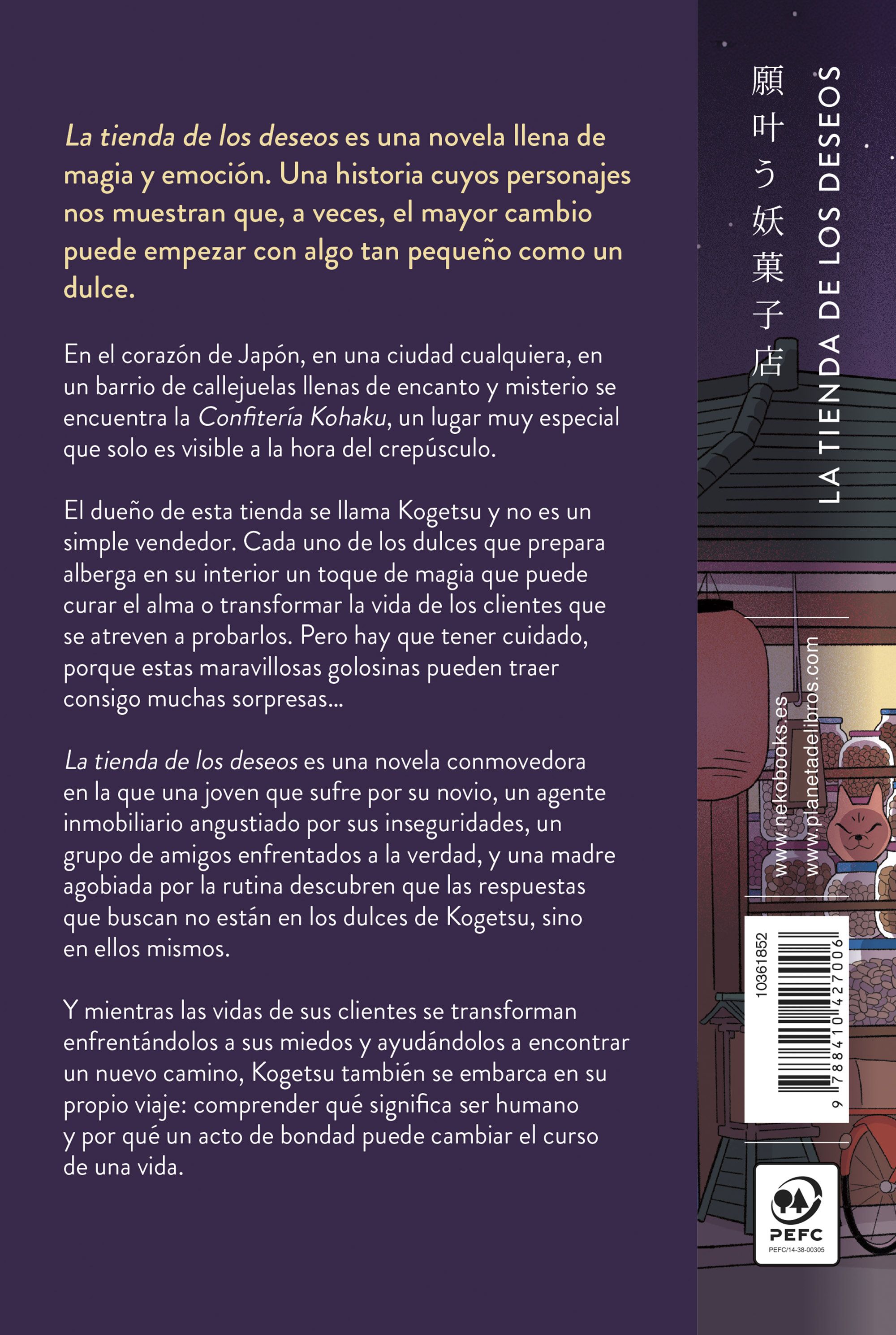 Miniatura contraportada La tienda de los deseos