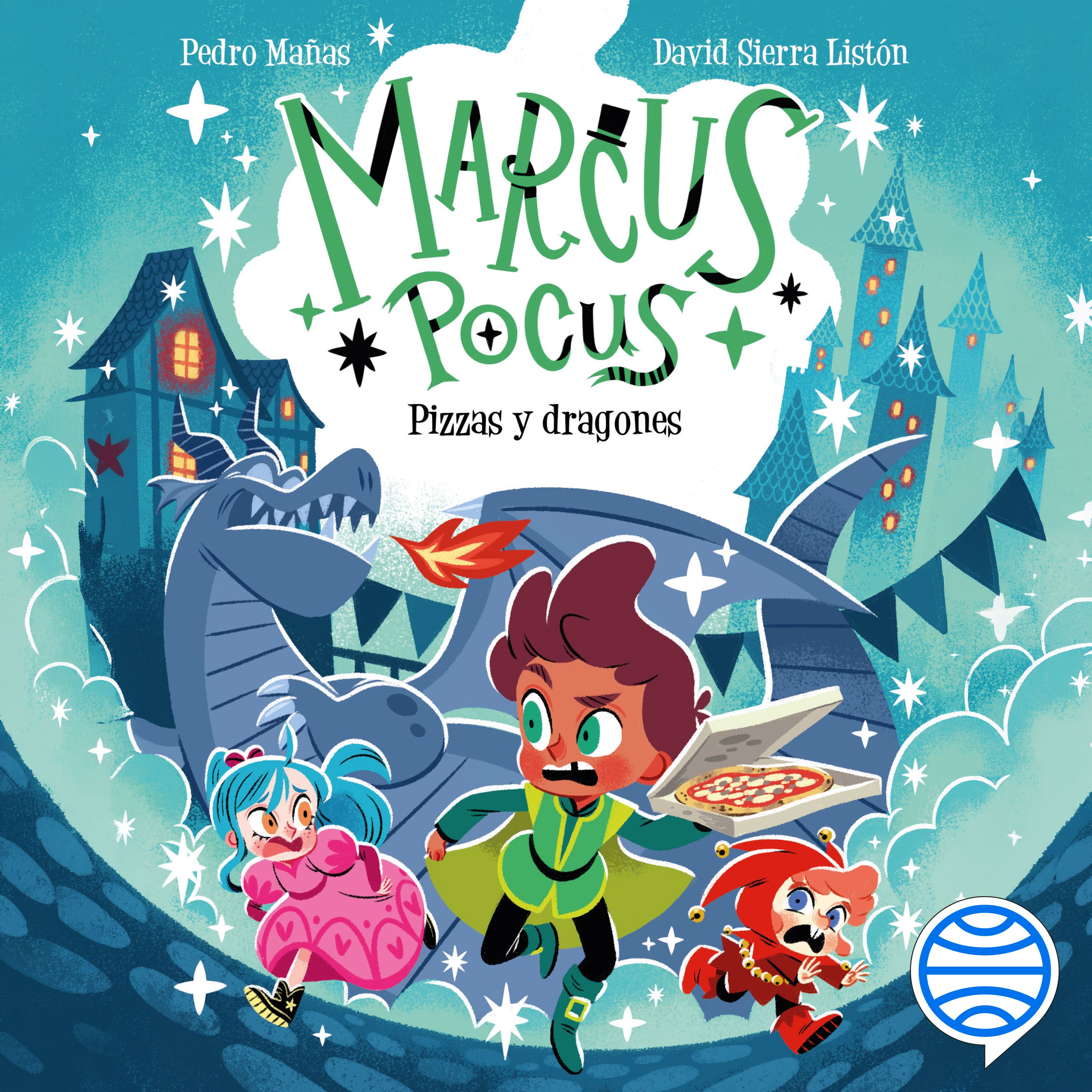Portada Marcus Pocus 8. Pizzas y dragones