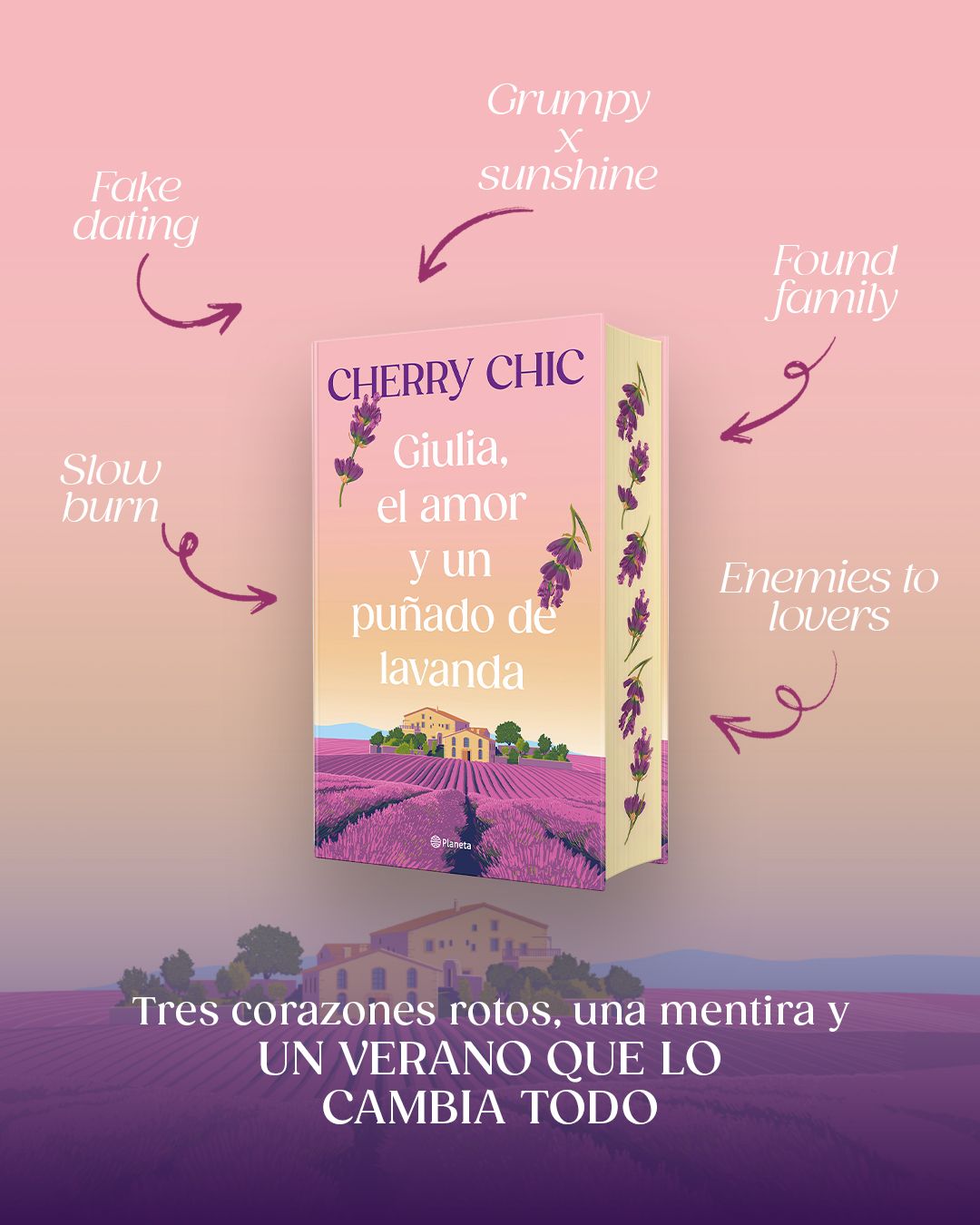 Portada Giulia, el amor y un puñado de lavanda 1