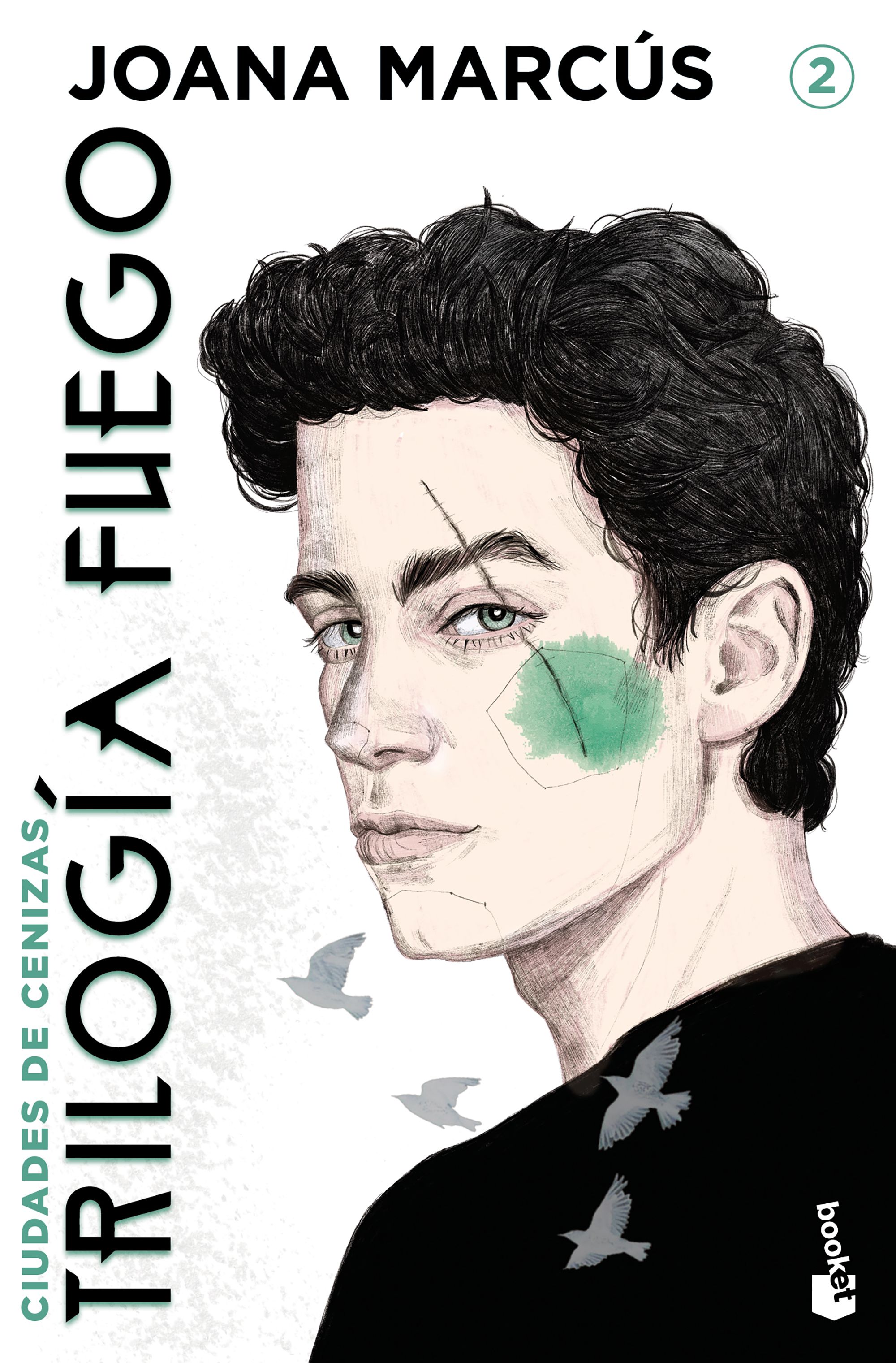 Portada Trilogía Fuego 2. Ciudades de cenizas