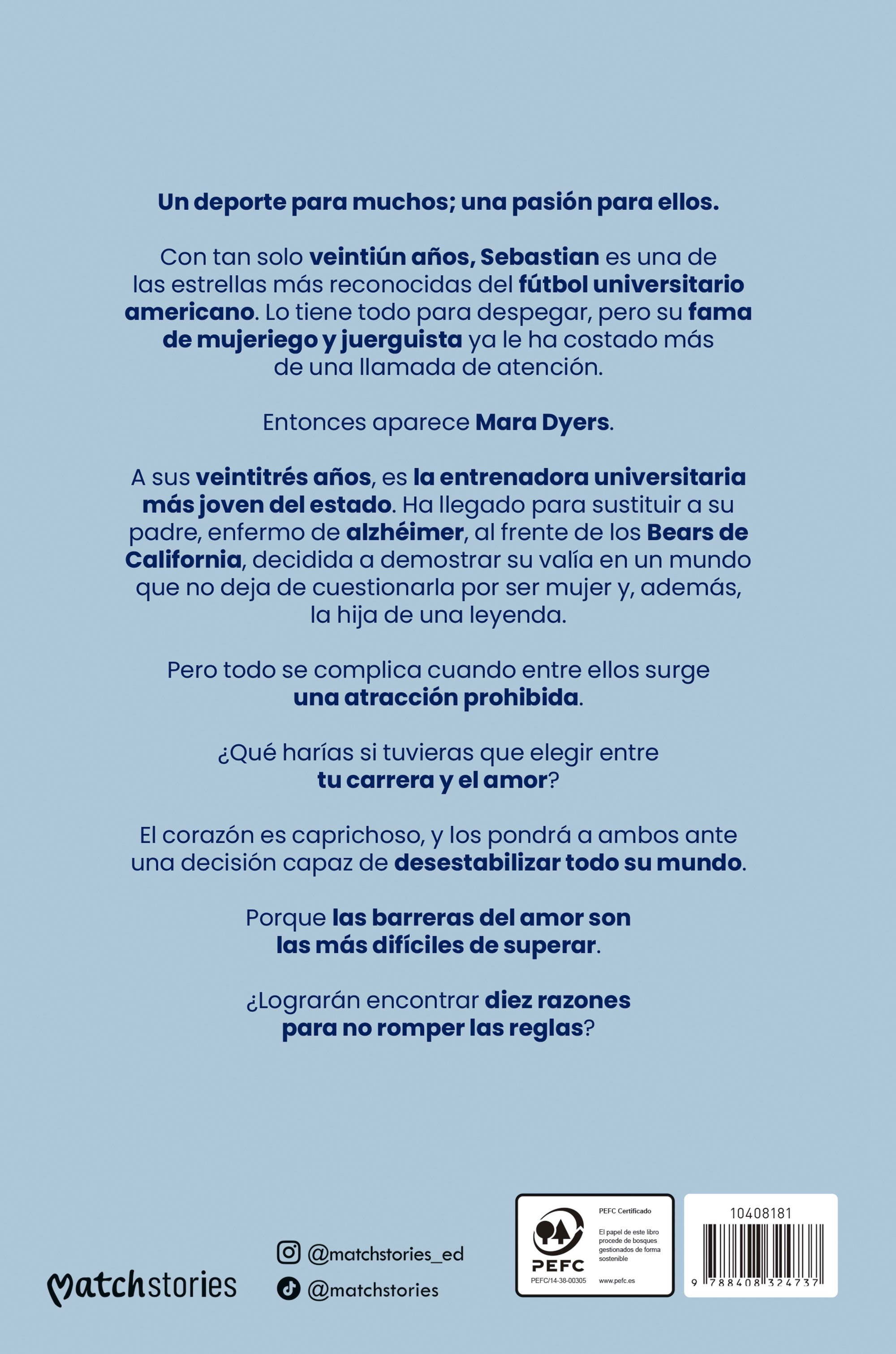 Miniatura contraportada Diez razones para no romper las reglas