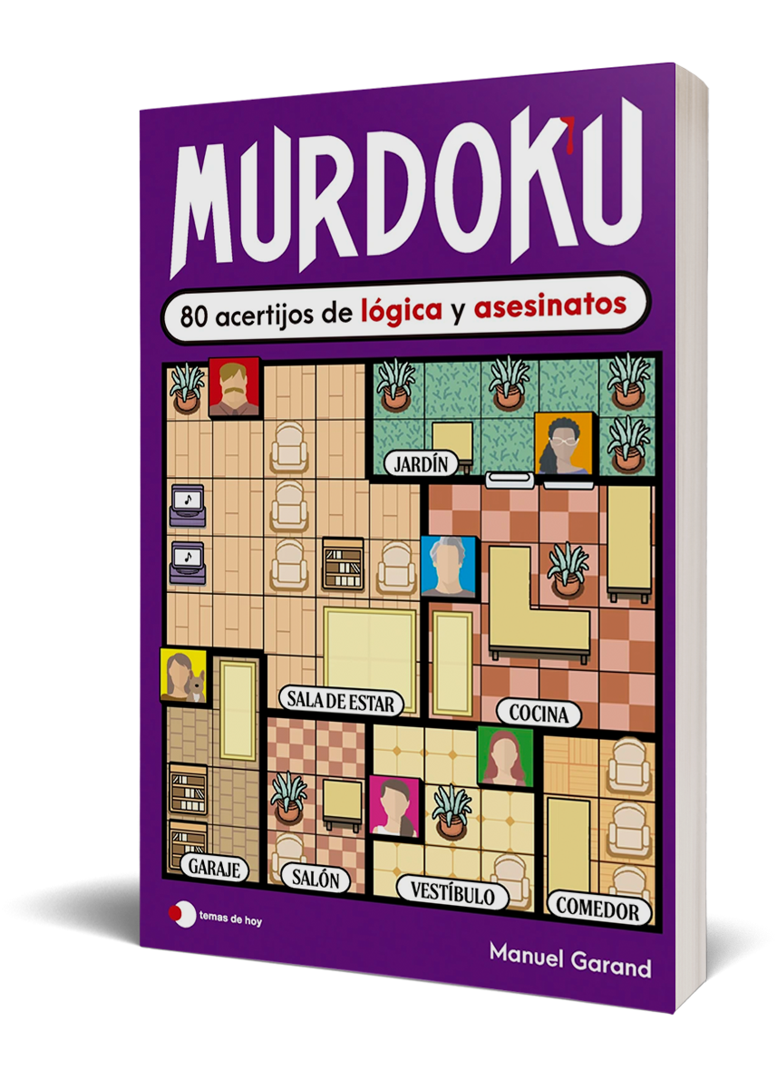 Miniatura portada 3d Murdoku: 80 acertijos de lógica y asesinatos
