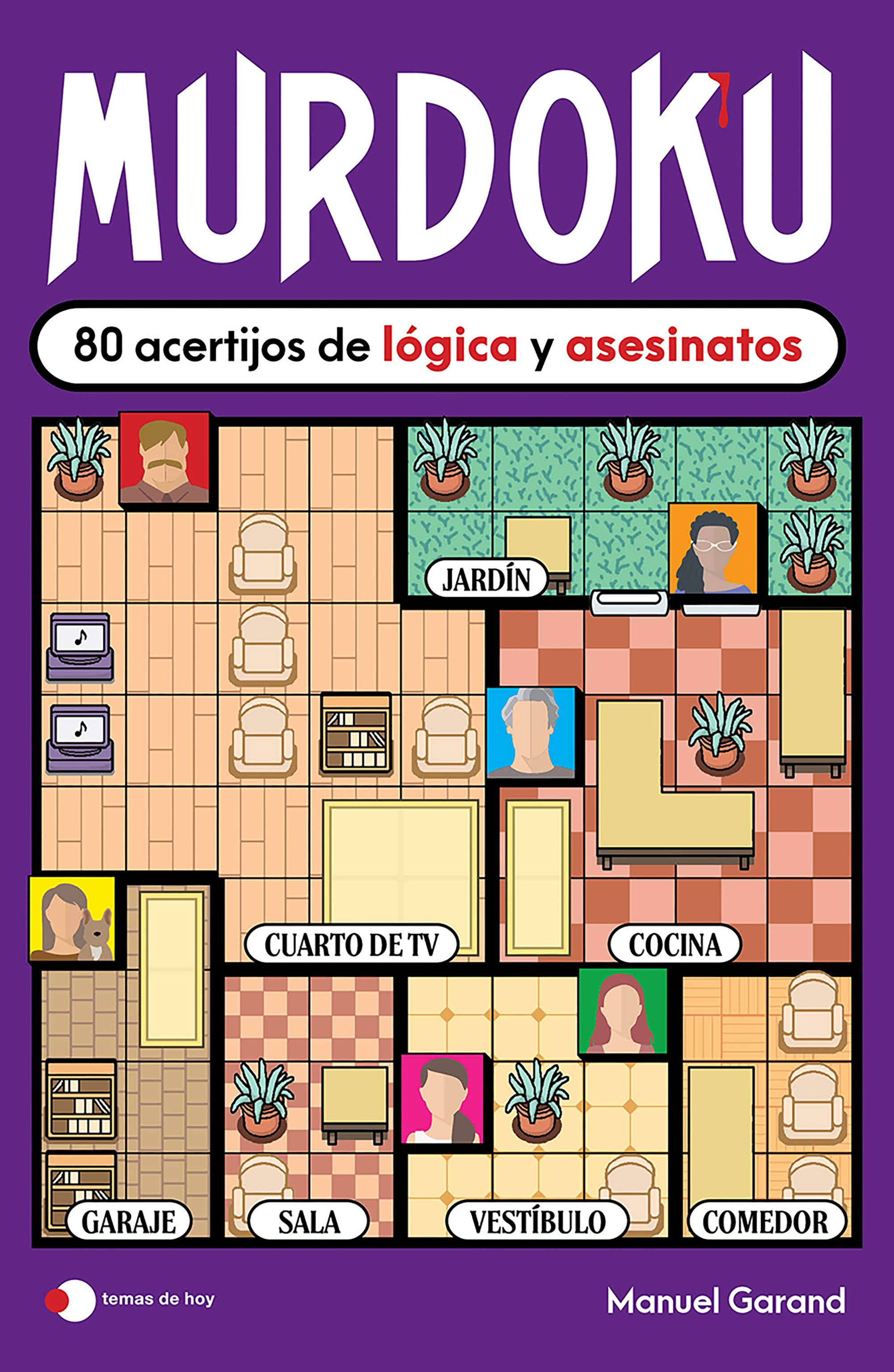Portada Murdoku: 80 acertijos de lógica y asesinatos