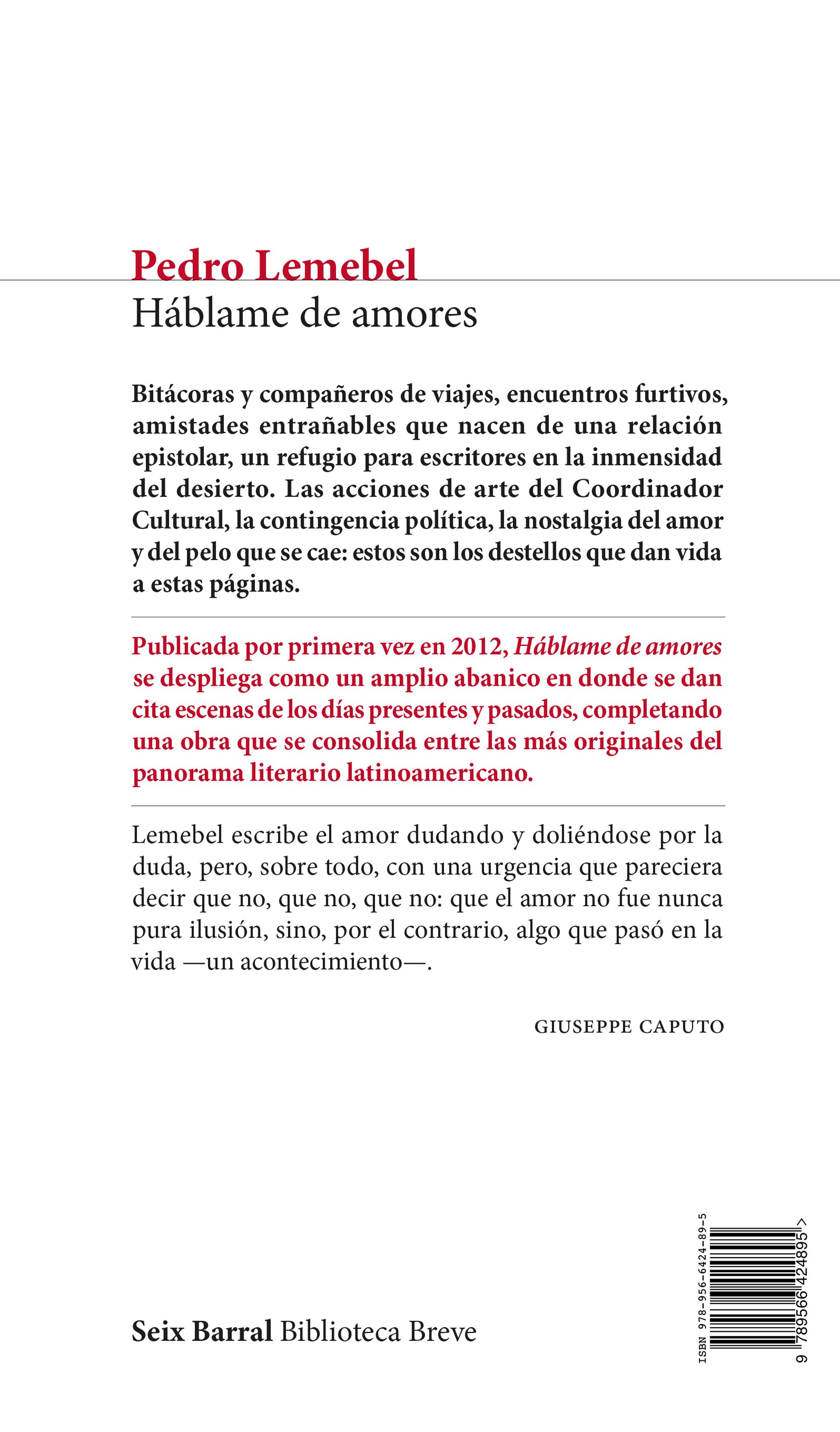 Miniatura contraportada Háblame de amores