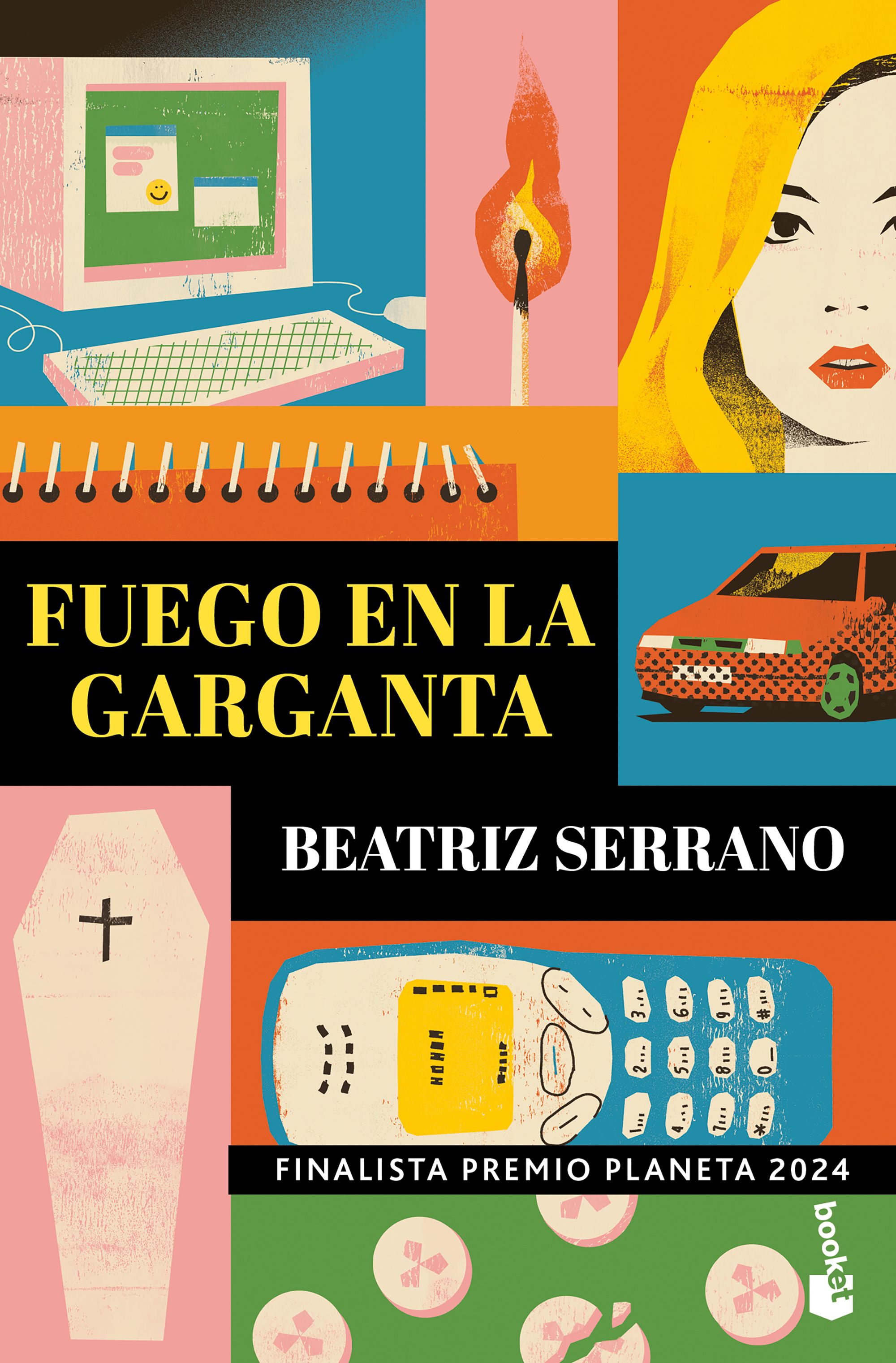 Portada Fuego en la garganta