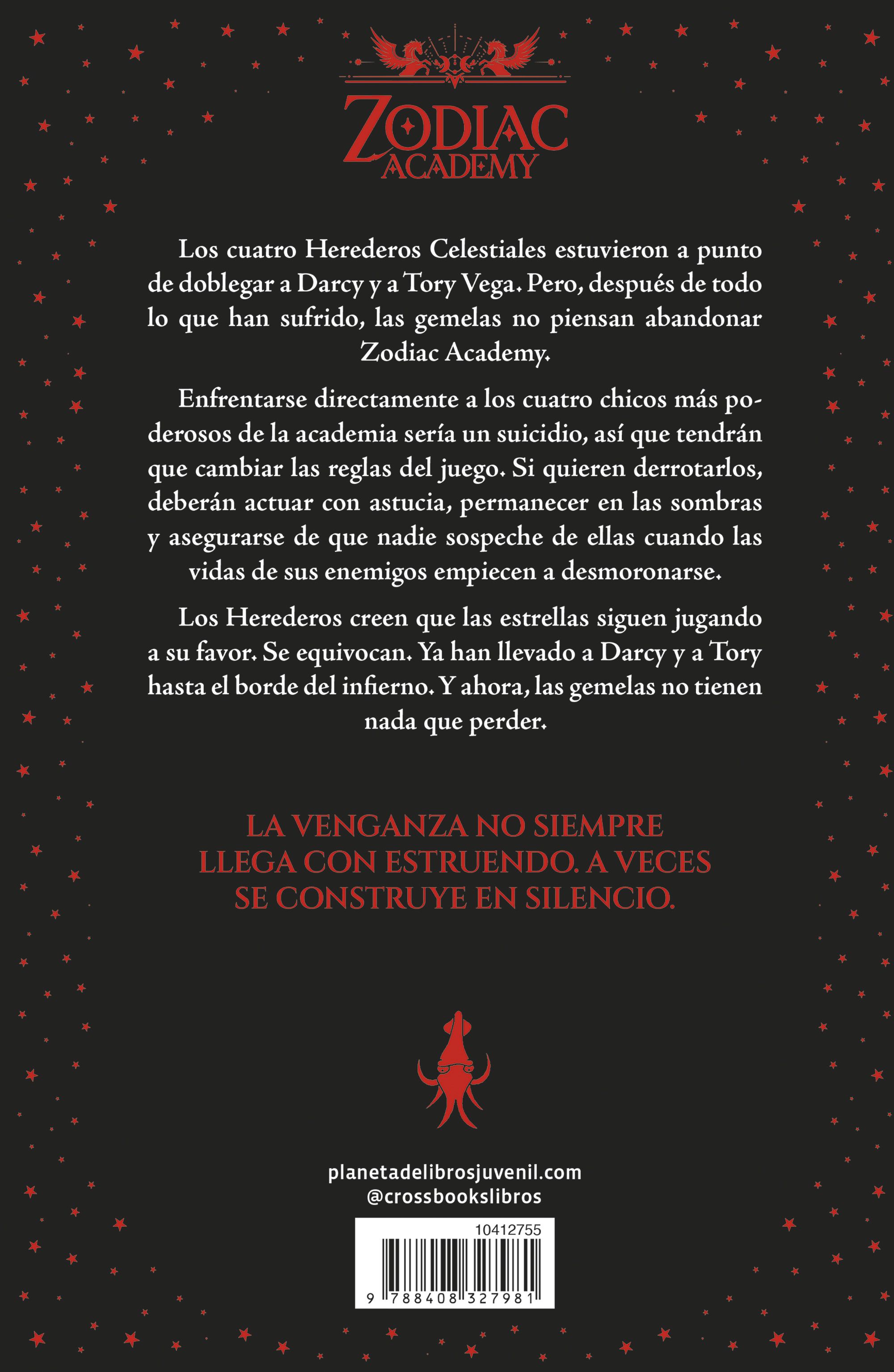 Miniatura contraportada TD Zodiac Academy 2. Despiadados