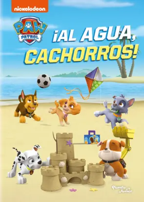 Portada Paw Patrol. ¡Al agua, cachorros!