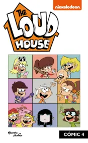 Portada The Loud House. Cómic 4
