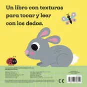 Miniatura contraportada ¡Hola, conejito! Libro con texturas